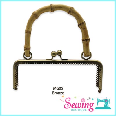 FRAME - SQUARE-WOOD-20CM (BRONZE & SILVER)